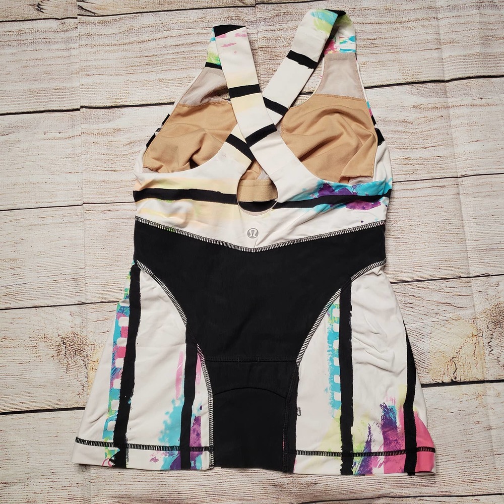 Lululemon Push Your Limit Splatter Paint Tank Top… - image 4